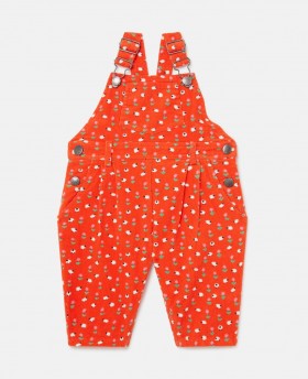  Stella McCartney virágmintás overall piros | Gyerek baba lányoknak
