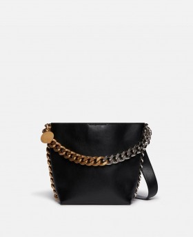  Stella McCartney Frayme Vödrös Táska Fekete | Női Crossbody Táskák