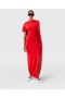  Gúna Maxi Asymmetrach Stella McCartney Dearg | Gúnaí do Mhná