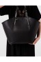  Mála Tote Ath-eagrán Falabella Stella McCartney Dubh Pitch Black | Málaí Tote do Mhná