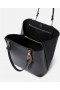 Mála Tote Ath-eagrán Falabella Stella McCartney Dubh Pitch Black | Málaí Tote do Mhná