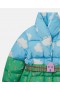 Cóta Puffer le Prionta Feirme Stella McCartney le Cochall Il-dhathach | Éadaí Seachtracha do Pháistí