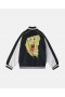  Seaicéad Buamadóir Varsity Graphic Spongebob Stella McCartney Dubh | Éadaí Seachtracha do Pháistí