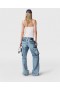  Jeans Cargo Denim Seanré Stella McCartney Gorm | Denim do Mhná