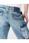  Jeans Cargo Denim Seanré Stella McCartney Gorm | Denim do Mhná