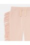 Joggers Stella McCartney Western Fringed Pink Peach | Bríste & Gearrghráin do Pháistí
