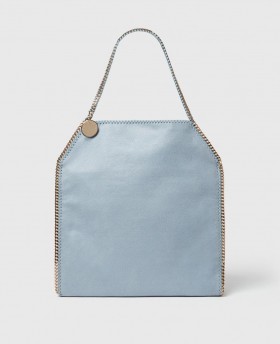  Mála Tote Gualainn Mór Stella McCartney Baby Bella Duck Egg | Málaí Gualainn do Mhná