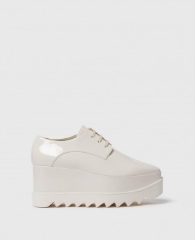  Stella McCartney Eagrán Teoranta Elyse Ardáin Monacrómacha Pearl White | Dingeacha Mná