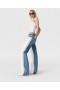  Stella Mccartney Chaps Studded Straight-leg Jeans Bianco/blu | Denim da donna