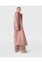  Cappotto lungo doppiopetto Stella Mccartney rosa antico | Cappotti e giacche da donna