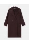  Cappotto lungo doppiopetto Stella Mccartney Marrone Cioccolato | Cappotti e giacche da donna