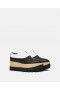  Scarpe con plateau Stella Mccartney Elyse Monochrome Nero Notte e Bianco Puro | Zeppe da donna