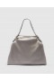  Borsa tote con coulisse Falabella di Stella Mccartney, grigia | Borse tote da donna