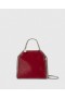  Stella Mccartney Falabella Tiny Tote Borsa in vernice stropicciata Borgogna | Donna Stella Icons