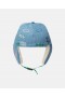  Cappello Stella Mccartney Farmyard ricamato con paraorecchie blu | Scarpe e accessori per bambini
