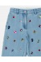  Jeans in denim con ricami gioiello Stella Mccartney blu | Pantaloni e pantaloncini per bambini