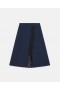  Gonna midi a vita media con inserti in pizzo Stella Mccartney Blu navy intenso | Maglieria da donna