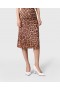 Gonna midi a vita media con stampa leopardata Stella Mccartney | Gonne da donna