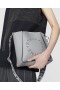  Borsa a tracolla quadrata con logo Stella Mccartney grigio fumo | Borse a tracolla da donna