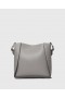  Borsa a tracolla quadrata con logo Stella Mccartney grigio fumo | Borse a tracolla da donna