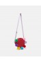 Borsa a tracolla con logo Stella Mccartney rossa | Scarpe e accessori per bambini