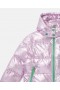  Stella Mccartney Piumino metallizzato Lavanda | Capispalla per bambini