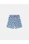Stella Mccartney Moniker Check Shorts Blu | Pantaloni e pantaloncini per bambini