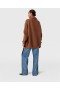  Stella Mccartney Cardigan oversize a coste con scollo a V e tabacco | Maglieria da donna