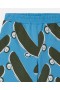  Pantaloncini con stampa skateboard Stella Mccartney blu | Pantaloni e pantaloncini per bambini