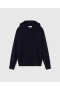 Felpa con cappuccio e coulisse Stella Mccartney Slouchy Blu Navy | Felpe e t-shirt da donna