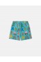Pantaloncini da bagno Stella Mccartney Stella Woodland con scritta blu | Pantaloni e pantaloncini per bambini