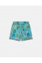 Pantaloncini da bagno Stella Mccartney Stella Woodland con scritta blu | Pantaloni e pantaloncini per bambini