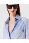 Camicia boyfriend a righe Stella Mccartney blu | Completi coordinati da donna