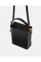  Borsa a secchiello intrecciata Stella Mccartney Nero mezzanotte | Borse a mano da donna