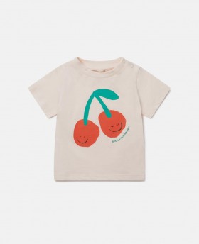  Stella Mccartney Cherry Graphic T-shirt Rosa | Bambini e Neonate