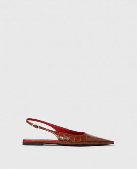  Stella Mccartney Elsa Slingback Flats Marrone | Ballerine da donna