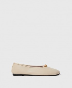  Ballerine Ryder di Stella Mccartney color vaniglia | Ballerine da donna