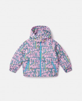  Stella Mccartney Stella Print Puffer Coat Multicolore | Capispalla per bambini