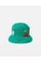 Stella Mccartney Berry Embroidered Crochet Bucket Hat Green | Kids Shoes And Accessories
