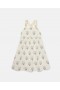 Stella Mccartney Daisies Sleeveless Scalloped Trim Dress Cream | Kids Dresses & Jumpsuits
