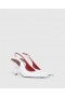 Stella Mccartney Elsa Pointed Toe Slingbacks White | Women Heels
