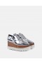 Stella Mccartney Elyse Platforms Silver | Women Wedges