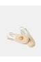 Stella Mccartney Flower Embroidered Espadrilles Beige | Kids Shoes And Accessories