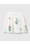Stella Mccartney Flower Embroidered Skirt Cream | Kids Pants & Shorts