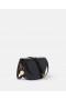 Stella Mccartney Frayme Whipstitch Small Shoulder Bag Midnight Black | Women Crossbody Bags