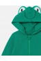 Stella Mccartney Frog Graphic Zipper Hoodie Green | Kids Sweatshirt And T-Shirts