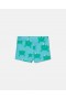 Stella Mccartney Frog Print Swim Shorts Blue/green | Kids Pants & Shorts