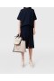 Stella Mccartney Lace Insert High Neck Top Deep Navy | Women Knitwear