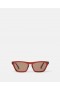 Stella Mccartney Rectangular Cat-eye Sunglasses Translucent Ginger And Gold | Women Sunglasses