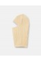 Stella Mccartney Ribbed Balaclava Lemon Yellow | Women Hats And Scarves